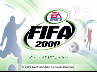 FIFA 2005 [Platinum] title screen for Playstation